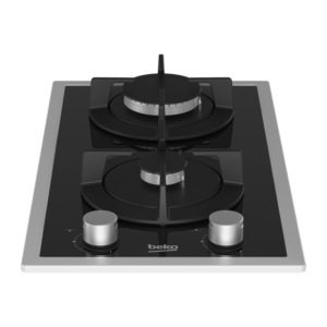 módulo a gas vidrio negro beko 30 cm