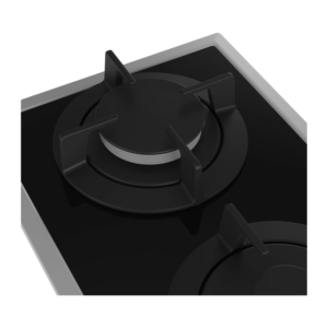 módulo a gas vidrio negro beko 30 cm
