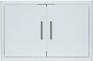 Puerta de acceso doble Blaze de 40" con soporte para toallas de papel