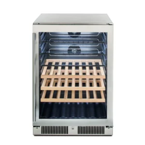 Enfriador de bebidas exterior con frontal de cristal