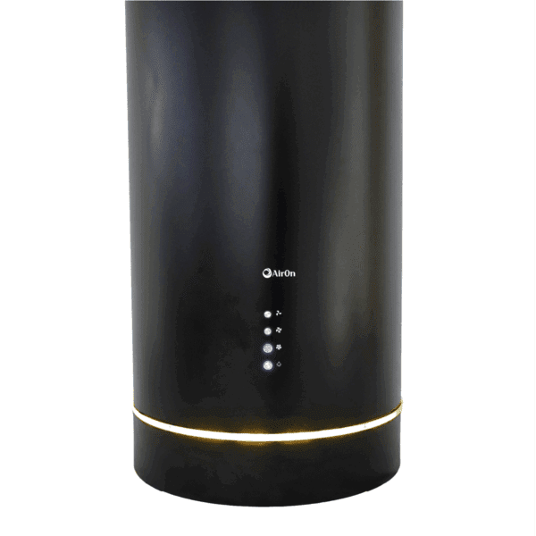 Campana de Isla AIRON 90 CM Negra