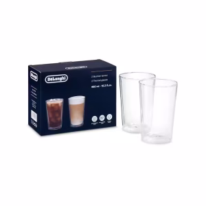 Vasos de espresso 480 ml pack de 2  De´longhi